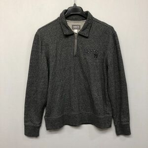 Roots 73 Athletics Men Pullover Sweater Sweatshirt Size Large Gray M196 -17